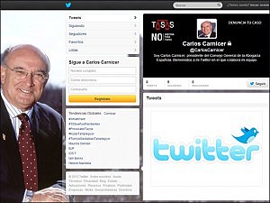 Carlos Carnicer inaugura cuenta en Twitter y pone en marcha su blog