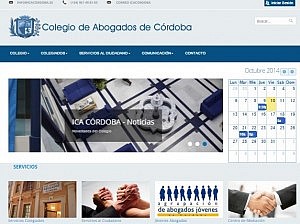El Colegio de Abogados de Córdoba estrena nueva web