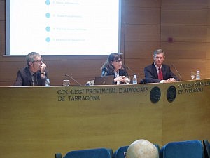El Colegio de Abogados de Tarragona recibe información sobre el nuevo sistema CRETA