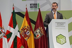 Congreso Vitoria: Inauguración por el Rey Felipe VI