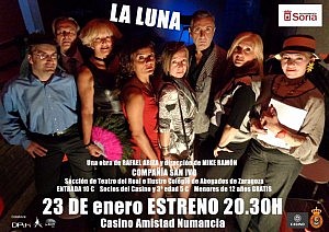 Abogados colegiados en Soria participan de un grupo de teatro que estrena “La Luna” en el Casino
