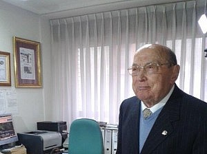 Florentino Quevedo, con 97 años, el abogado en activo más veterano de España
