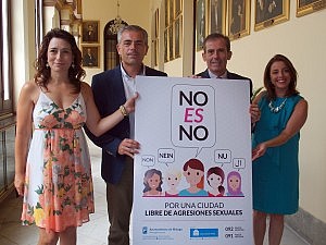 El Colegio de Abogados de Málaga colabora en la campaña ‘No es no’ contra las agresiones sexuales