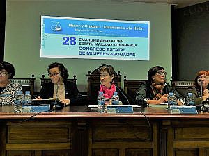 Victoria Ortega inaugura en San Sebastián el XXVIII Congreso Estatal de Mujeres Abogadas
