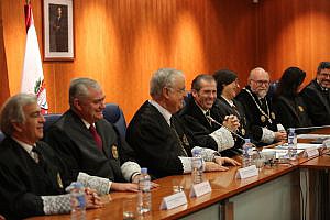 El Colegio de Abogados de Málaga celebra una jura inédita en la Ciudad de la Justicia