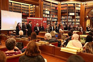 El decano del ICAB, la presidenta de la Diputación de Barcelona y los ‘consellers’ de Justicia y Cultura inauguran la Biblioteca del Colegio de la Abogacía de Barcelona