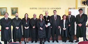 El Colegio de Jerez celebra la toma de posesión del nuevo secretario y la renovación de su Junta de Gobierno