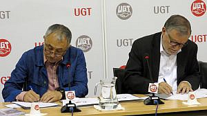 UGT y Unión Profesional renuevan su colaboración en defensa de las profesiones y el empleo de calidad