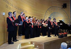 Aplauso unánime del público al primer concierto de verano que ofrece el coro del Colegio de Baleares