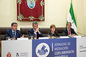Los presidentes de la Abogacía y del Poder Judicial inauguran en Sevilla una Jornada sobre Mediación entre jueces y abogados