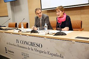 Victoria Ortega y José Luis Rodríguez Zapatero inauguran el IV Congreso de Derechos Humanos de la Abogacía