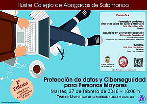 Protección de datos y ciberseguridad: una jornada para los mayores en el Colegio de Abogados de Salamanca