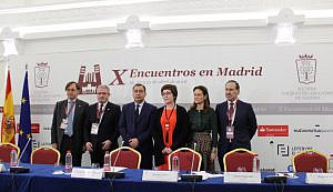 Sánchez Melgar destaca el papel de la abogacía en los procesos legislativos en la clausura de los X Encuentros en Madrid