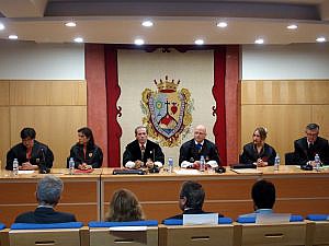 Los Colegios de Abogados de Málaga y Melilla ratifican su hermanamiento y suscriben un manifiesto de apoyo al juez Llarena