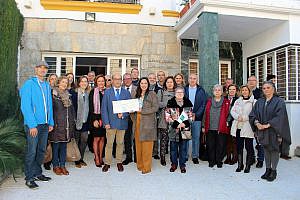 El Colegio de Jaén entrega 20.900 euros a 19 asociaciones por la campaña 