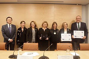 El Colegio de Registradores de España recibe el Premio a la Transparencia de la Abogacía Española y Transparencia Internacional en su tercera edición