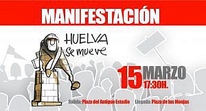 El ICA Huelva se suma a la manifestación por las infraestructuras del 15 de marzo