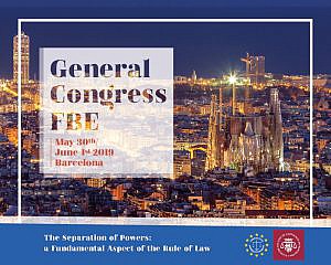 Inauguración del Congreso General de la Federación Europea de Colegios de Abogados en Barcelona