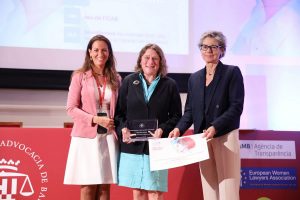 El ICAB otorga el '1st Women Business & Justice European Forum Award' a Ruth Barden Ginsburg