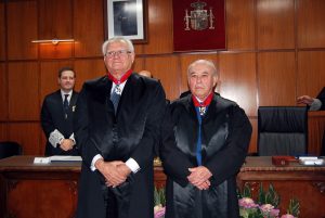 Los letrados Manuel Sánchez y Manuel Medina reciben la Cruz de la Orden de San Raimundo de Peñafort