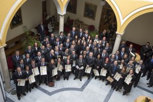 Reconocimiento a letrados que cumplen sus Bodas de Plata en el Colegio de Abogados de Sevilla