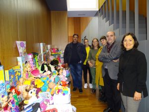 ICALI entrega a diferentes asociaciones los juguetes recogidos en la campaña de Navidad