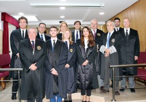 Cuatro nuevos letrados forman parte desde hoy del Colegio de Abogados de Jaén