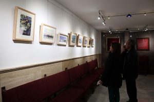 El Colegio de Abogados de Jaén acoge una exposición de acuarelas de Arturo Aponte Marín