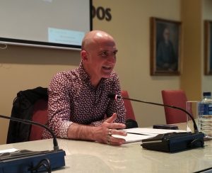 Ponencia del magistrado Juan Coloma en el Colegio de Abogados de Jerez