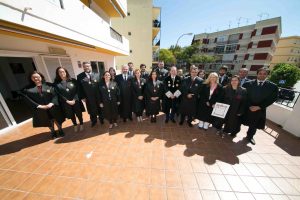 Cuatro nuevos letrados se incorporan en Fuengirola al Colegio de Abogados de Málaga