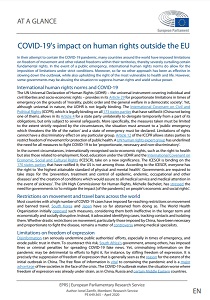 COVID-19's impact on human rights outside the EU