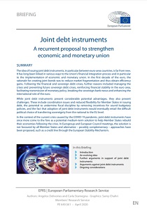 Joint debt instruments: A recurrent proposal to strengthen economic and monetary union