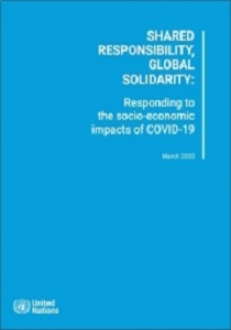 Shared responsibility, global solidarity. Responding to the socio-economic impacts of COVID-19