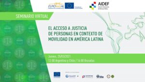 Seminario sobre el acceso a la justicia de personas en contextos de movilidad en América Latina