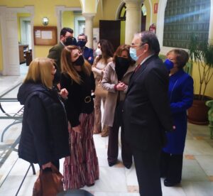 La alcaldesa y la magistrada decana visitan el Colegio de Abogados de Jerez