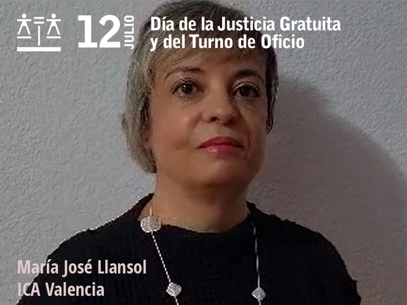 María José Llansol Climent “la Justicia Gratuita Es Un Pilar Fundamental Del Estado De Derecho 7900