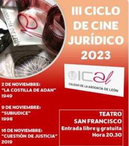 II Ciclo de Cine Jurídico en el Colegio de la Abogacía de León