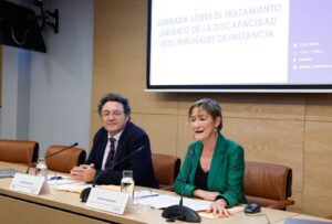 Victoria Ortega confía en una inminente aprobación de la Ley de Derecho de Defensa que refuerce la tutela judicial efectiva